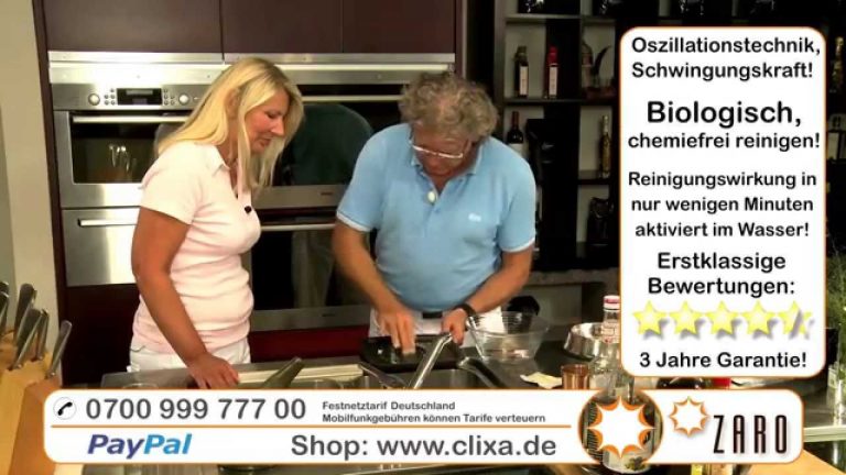 Infomercial: Chemiefrei reinigen und biologisch desinfizieren!