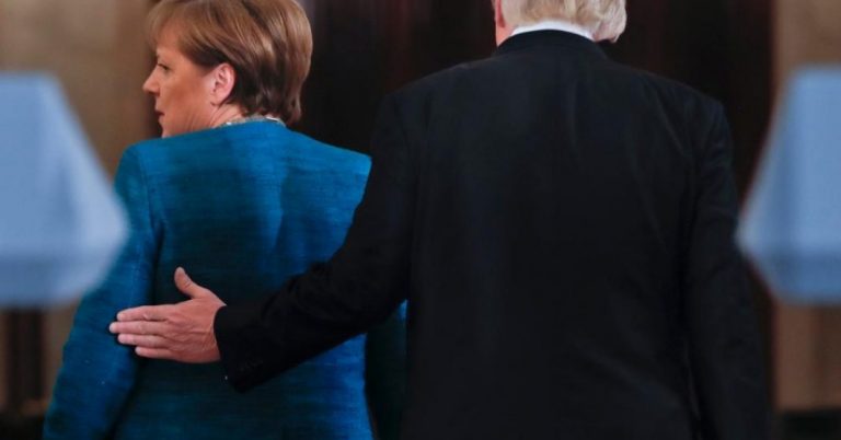 Halleluja: Trump bekennt sich zur NATO – Merkel mit Leckerli für den Schutzgeld-Erpresser