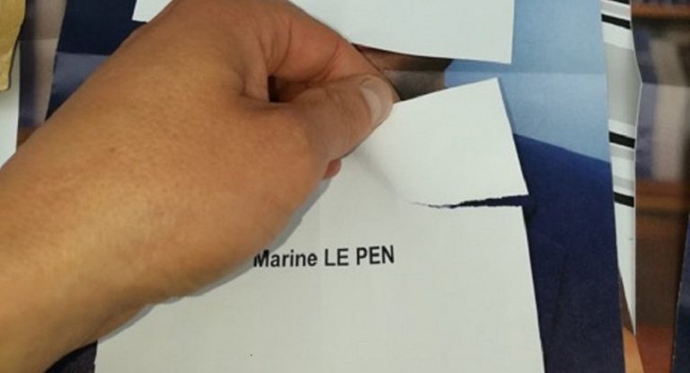 Frankreich: Stimmzettel für Le Pen waren beschädigt