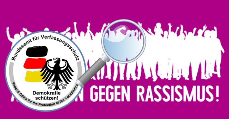 Politiker von SPD und Grüne am Bündnis beteiligt: „Aufstehen gegen Rassismus“ wird vom Verfassungsschutz beobachtet