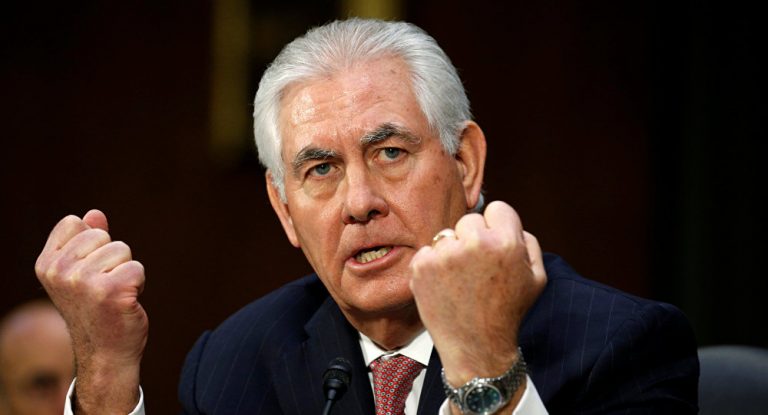 Tillerson spricht über Beziehungen zwischen Russland und USA
