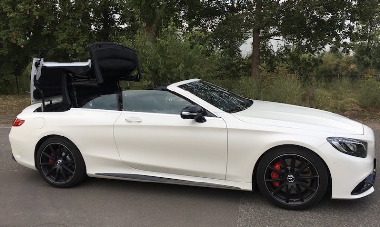 SmartTOP Zusatz-Verdecksteuerung für Mercedes-Benz S-Klasse Cabriolet jetzt erhältlich