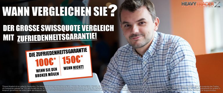 Brokervergleich mit Zufriedenheitsgarantie?