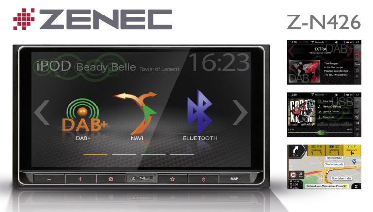 Perfekter Partner für Smartphones: ZENECs Infotainer Z-N426