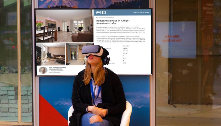 FIO SYSTEMS AG bringt erste multimediale Virtual Reality-Stelen für die Immobilienbranche auf den Markt