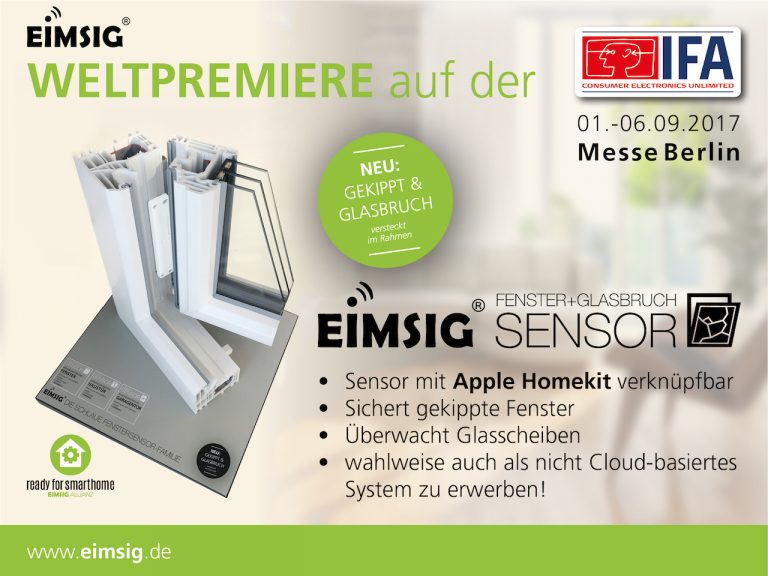 EiMSIG Fenstersensor I Ready for Apple HomeKit