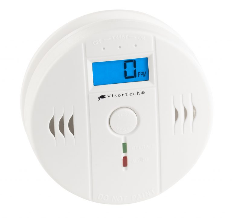 VisorTech Digitaler Kohlenmonoxid-Melder COM-150