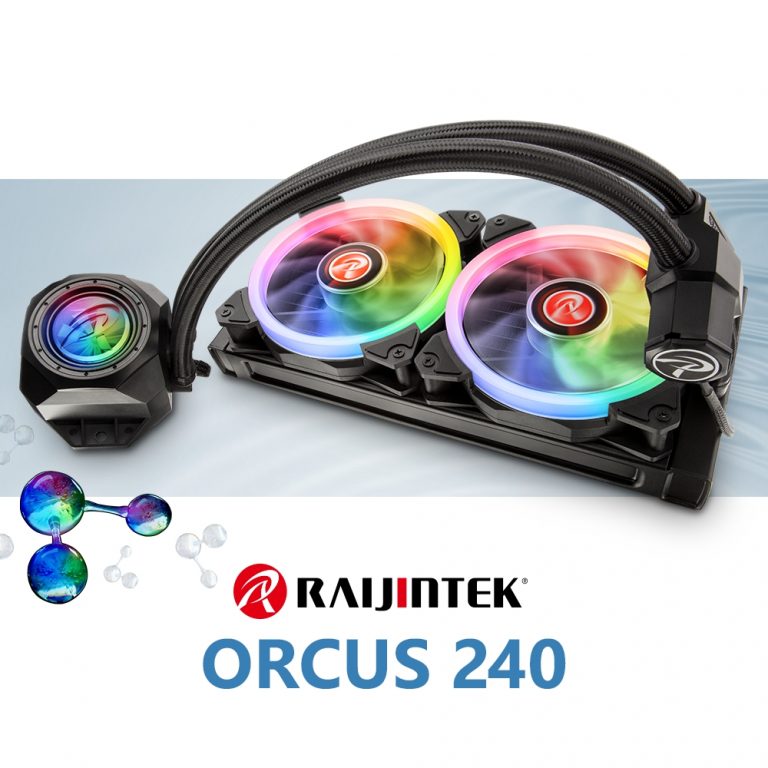 NEUHEIT bei Caseking – Eindrucksvolle Raijintek Orcus RGB & Orcus Core RGB Komplettwasserkühlung.