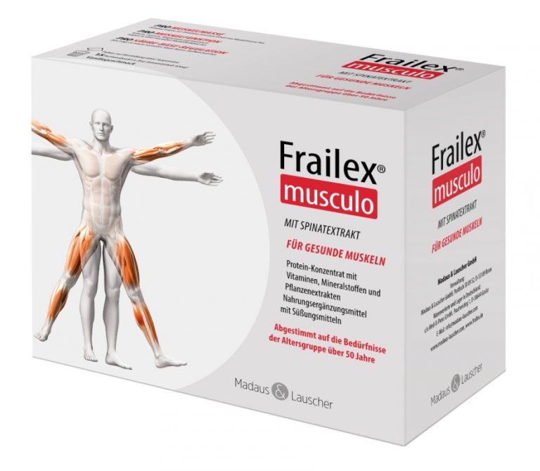 Frailex musculo – Nährstoffkombination für den Muskelerhalt ab 50