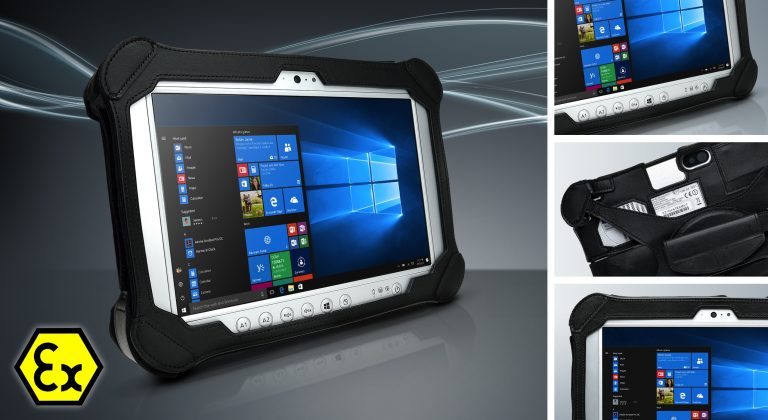 Neues robustes Windows Tablet der „Full Ruggedized“ Schutzklasse für ATEX Zone 2