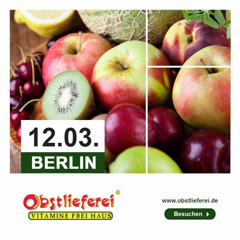 Obst für die Hauptstadt – Berlin, dein Obst kommt