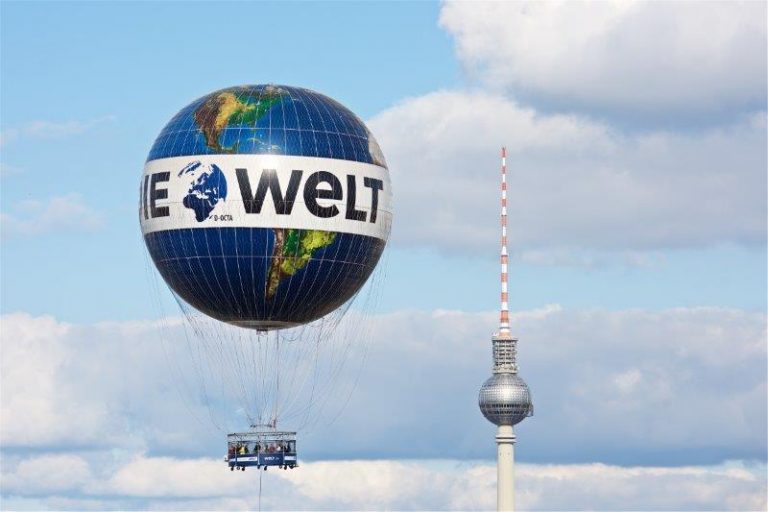 Wohin zu Ostern? Kurztrip mit dem Ballon über Berlin!