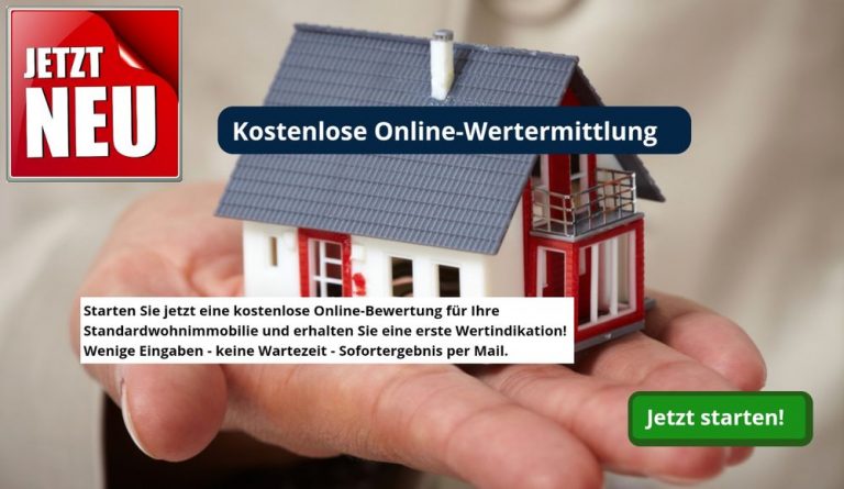 Kostenlose Immobilienbewertung