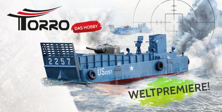 Weltpremiere: Einzigartiges RC US Landungsboot LCM 3