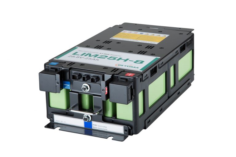 Effiziente Rekuperation: Li-Ionen Hochleistungsbatterie von GS YUASA