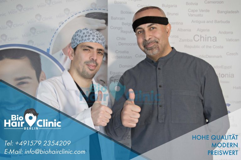 Haartransplantation in der Bio Hair Clinic Istanbul