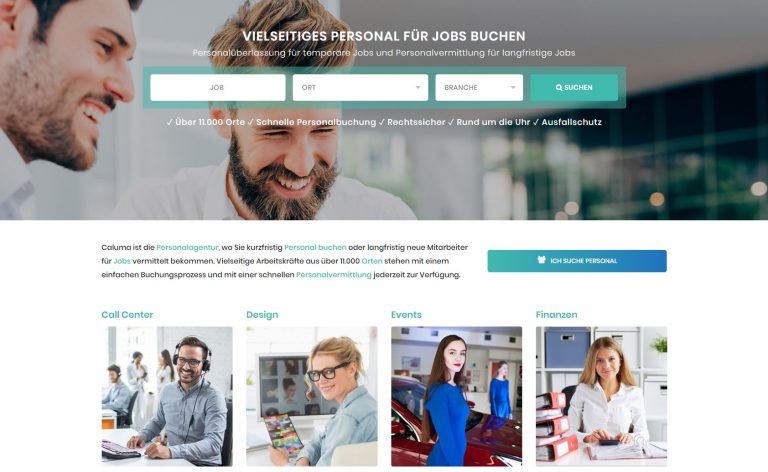 CALUMA | Promoter und Promotionpersonal sicher buchen