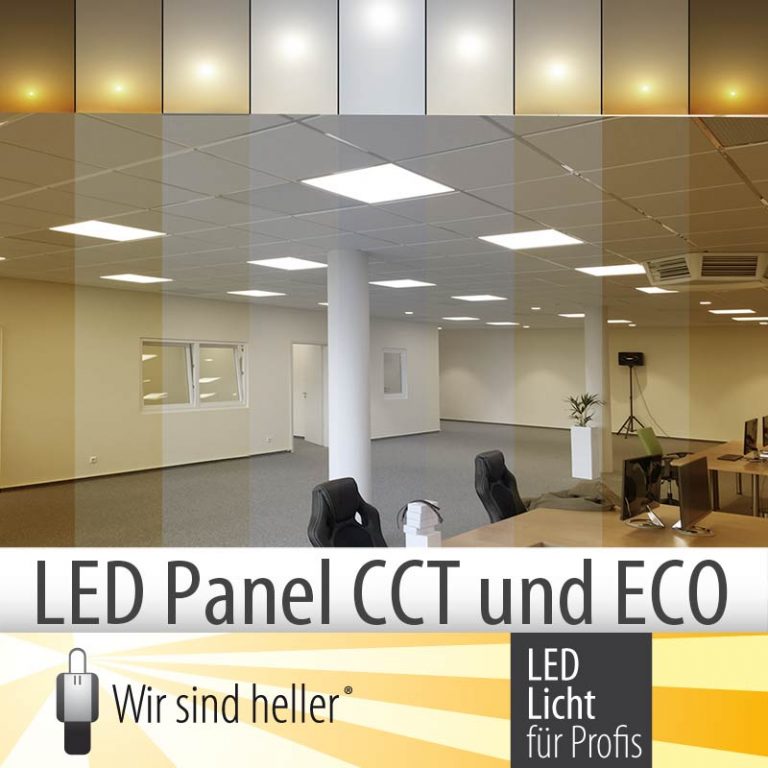 LED Panel CCT und ECO Serie
