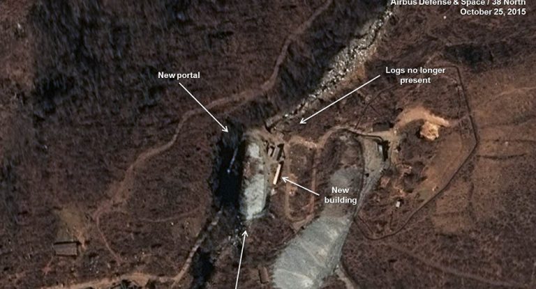 Nordkoreas Atomtestgelände Punggye-ri: Abbau bereits im Gange