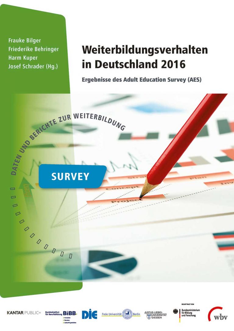 50 Prozent der Erwachsenen in Deutschland bilden sich weiter: Ergebnisse des Adult Education Survey 2016