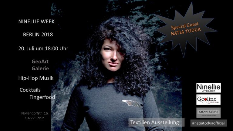 Natia Todua zu Gast bei NINELLIE WEEK // BERLIN 2018