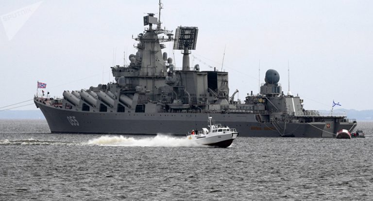 Russische Kriegsschiffe im Mittelmeer eingetroffen