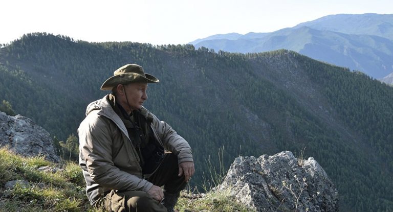 Am schönen Jenissej: So „chillt“ Putin in Sibirien – FOTOs und VIDEO