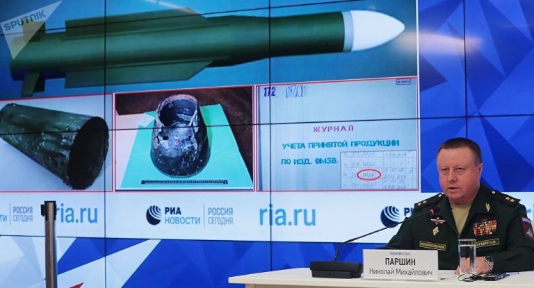 Russisches Verteidigungsamt präsentiert neue Beweise zum MH-17 Absturz in Ukraine