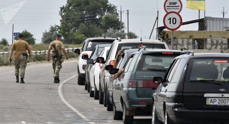 Krim-Blockade durch Westen und Ukraine