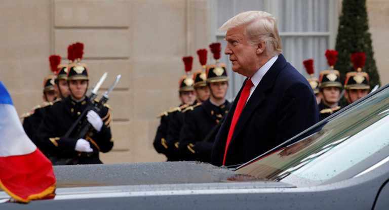 „Europäische Armee zum Schutz vor USA, China und Russland?“ – Trump verhöhnt Macron