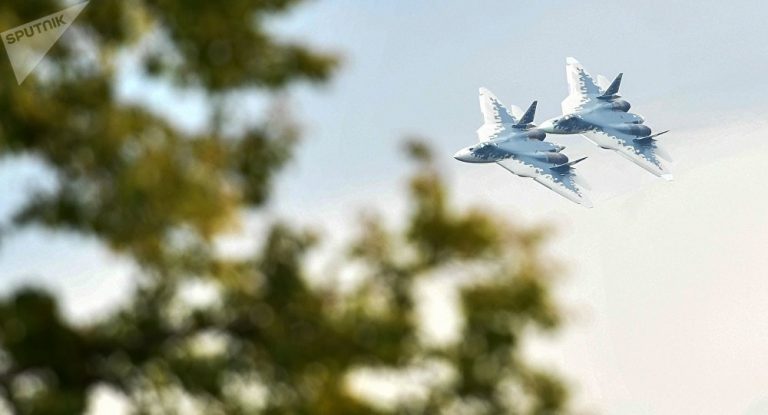 Russischer Su-57-Jet ortet zeitgleich bis zu 30 aerodynamische Ziele