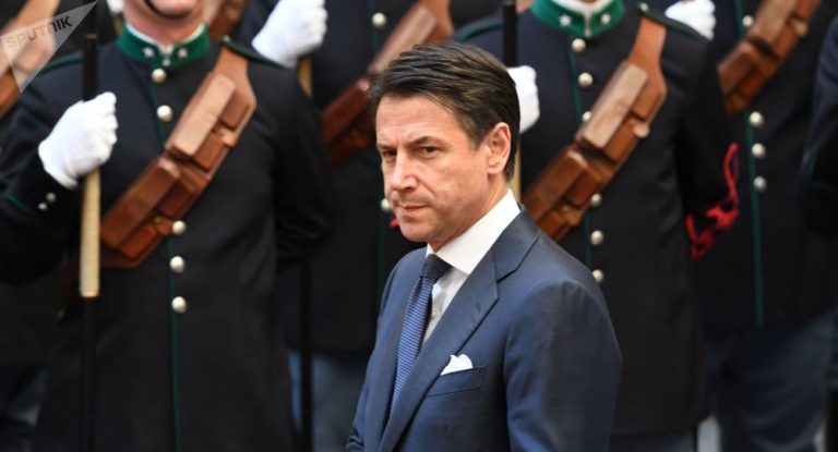 Conte: Italien wird auf Aufhebung der Russland-Sanktionen hinarbeiten