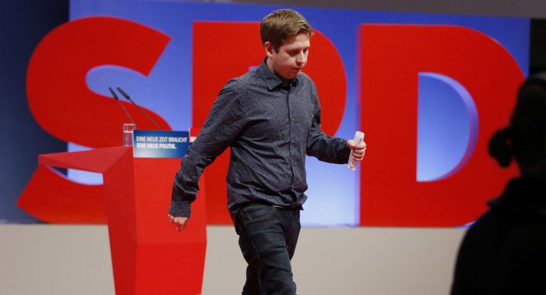 Kühnert bleibt Juso-Vorsitzender – und will in den SPD-Vorstand