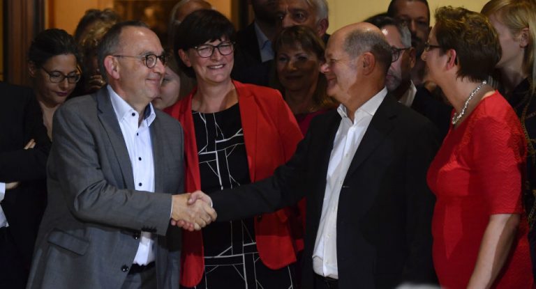 Stichwahl um SPD-Vorsitz beginnt