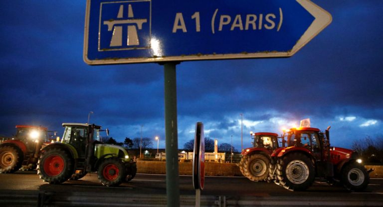 Bauernproteste nun auch in Frankreich – Video