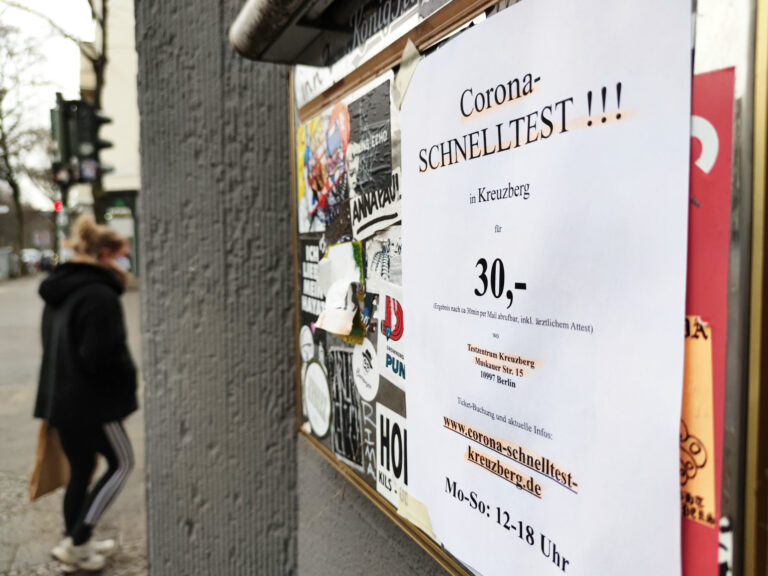 Kommunen warnen vor falschen Hoffnungen in Corona-Schnelltests
