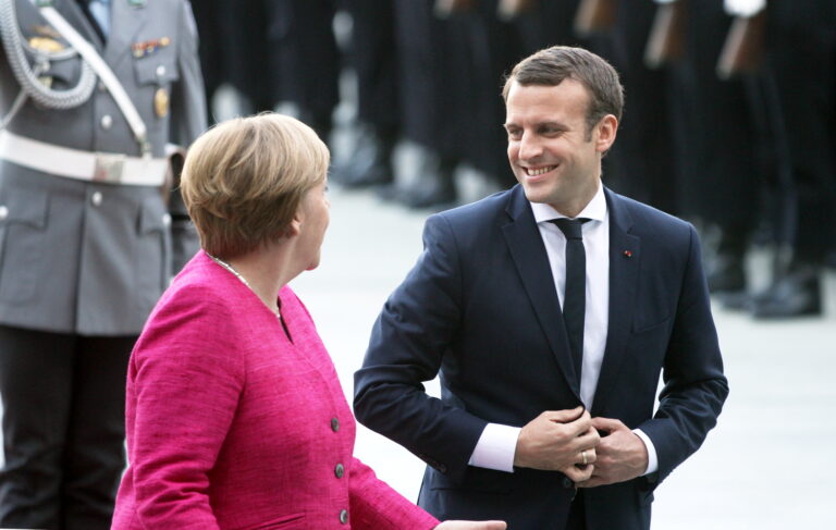 Macron besucht Merkel – Erster Empfang in diesem Jahr