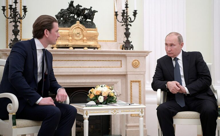 Cemix-Werk in Russland eröffnet: Putin und Kurz loben bilaterale Wirtschaftsbeziehungen