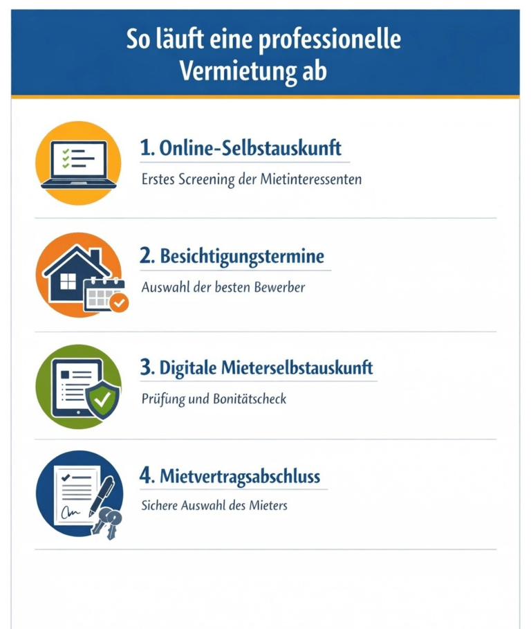 Digitales Full-Service-Paket: Wohnung in Köln oder Düsseldorf vermieten – auch wenn Sie weit entfernt wohnen